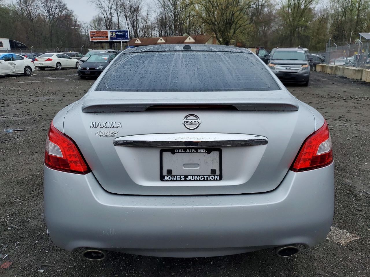 2011 Nissan Maxima 3.5 S Silver vin: 1N4AA5AP1BC856120