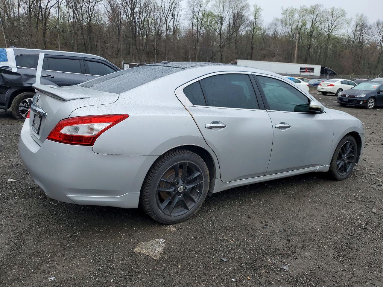 2011 Nissan Maxima 3.5 S Silver vin: 1N4AA5AP1BC856120