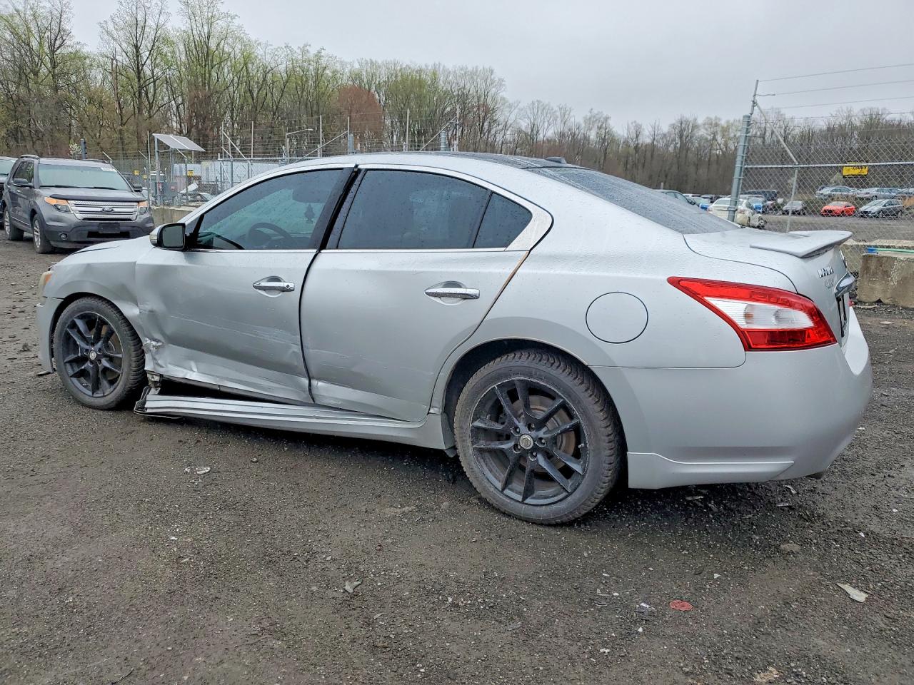 2011 Nissan Maxima 3.5 S Silver vin: 1N4AA5AP1BC856120
