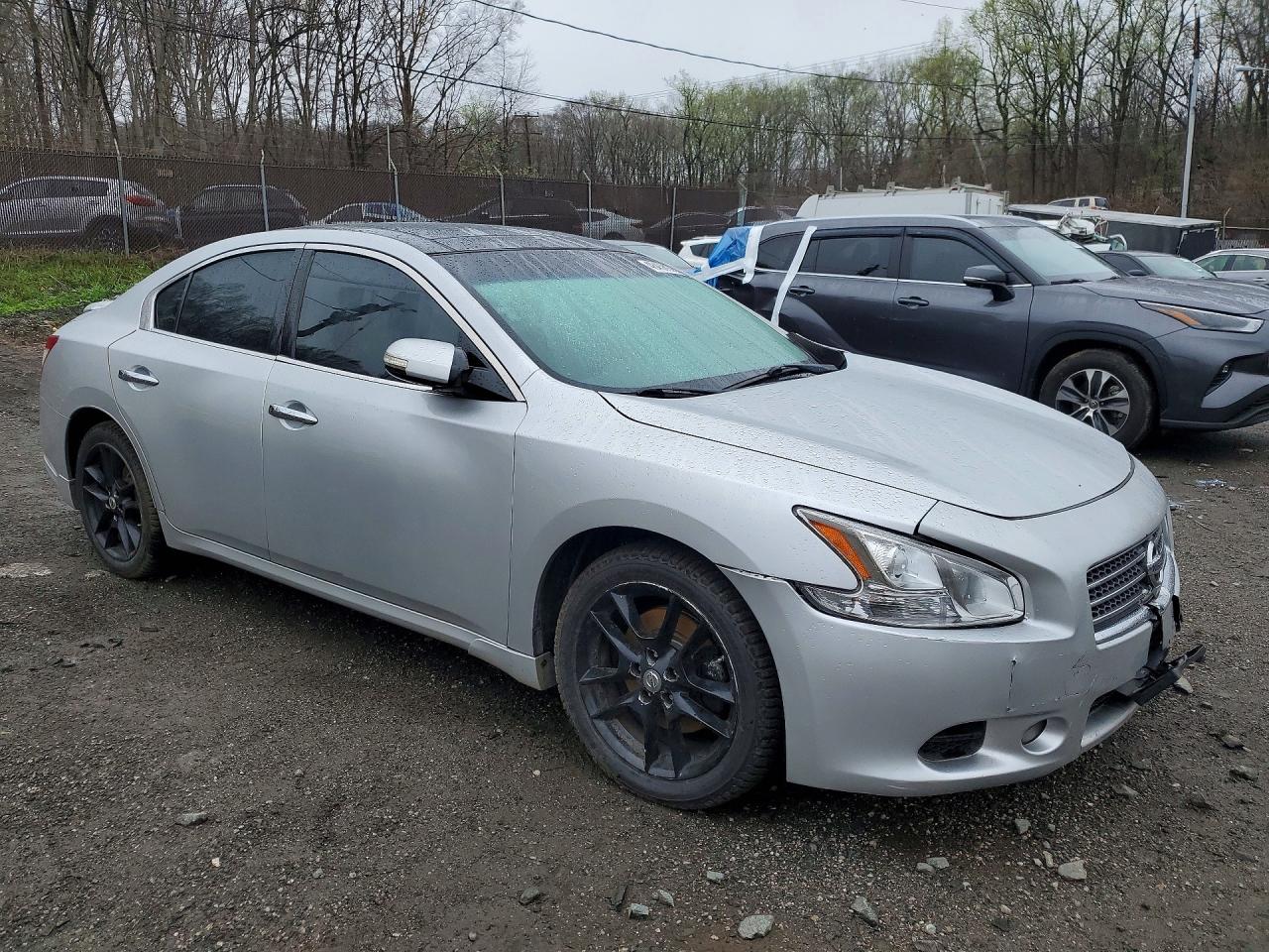 2011 Nissan Maxima 3.5 S Silver vin: 1N4AA5AP1BC856120