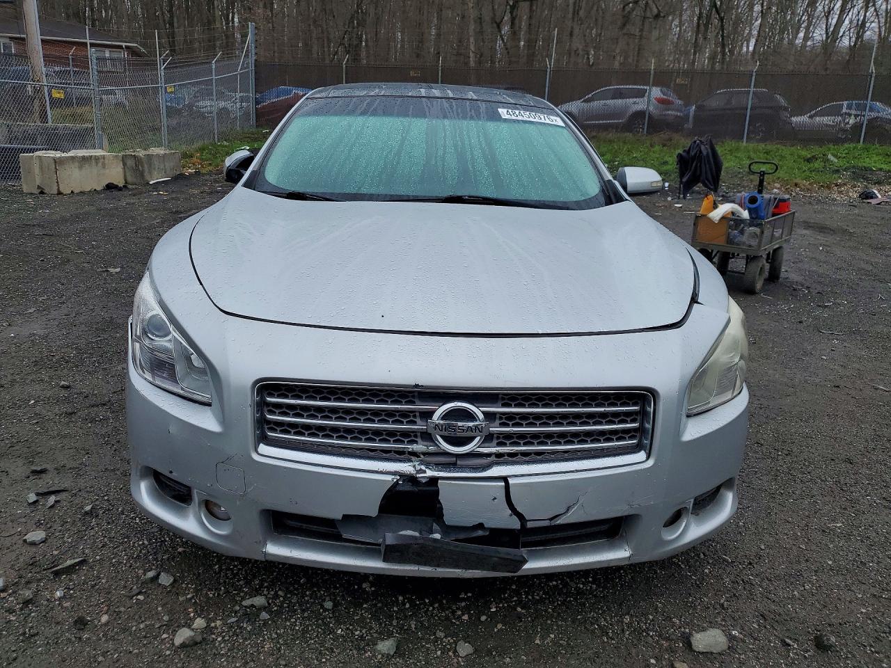 2011 Nissan Maxima 3.5 S Silver vin: 1N4AA5AP1BC856120