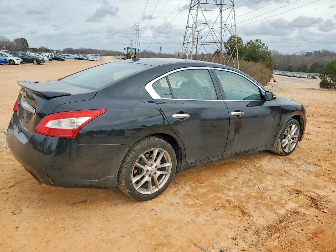 2011 Nissan Maxima S Black vin: 1N4AA5AP1BC862905