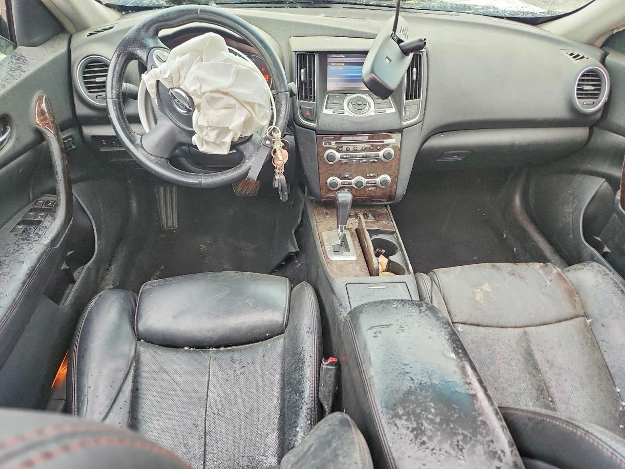 2011 Nissan Maxima 3.5 S White vin: 1N4AA5AP1BC863875