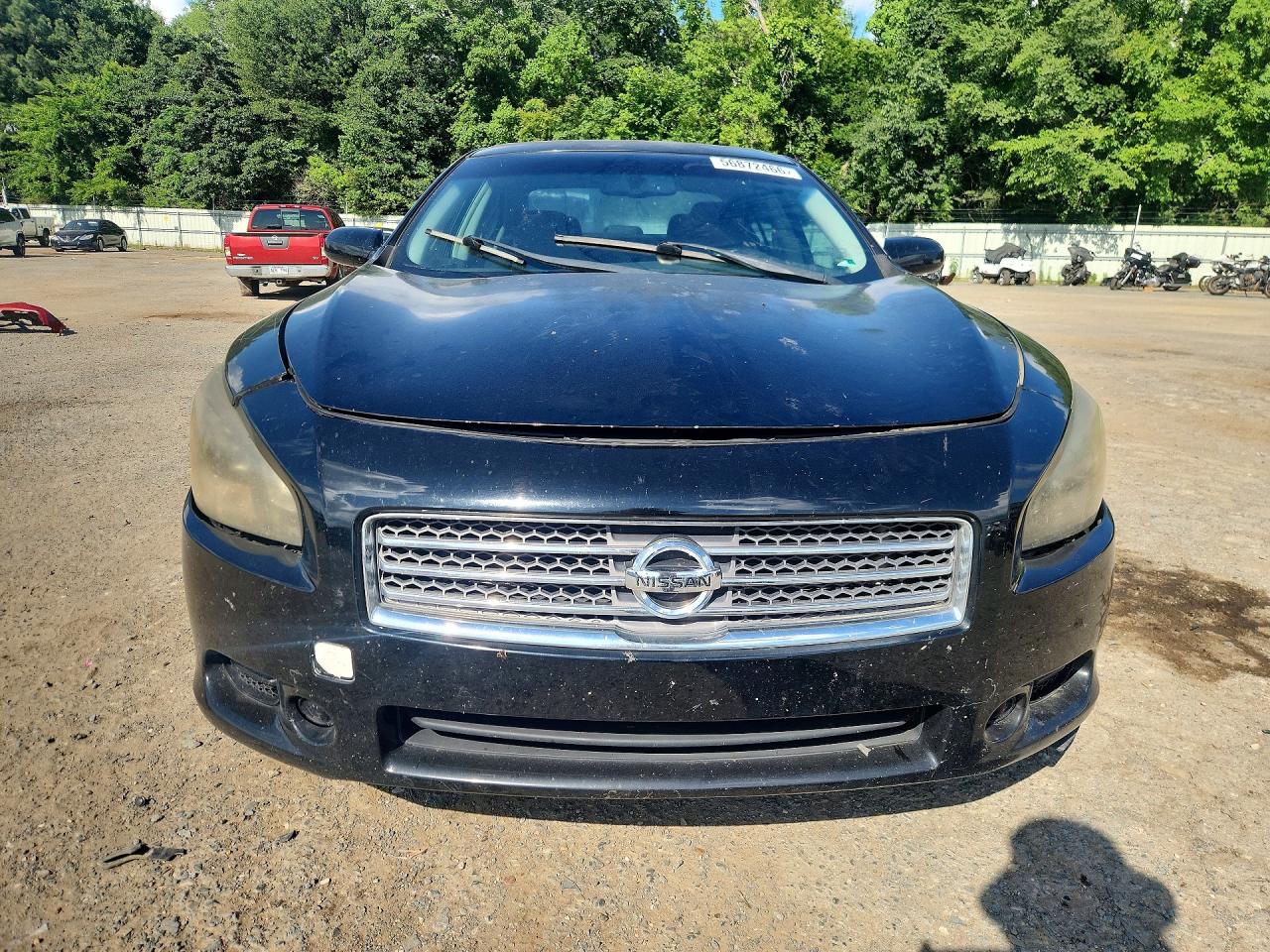 2011 Nissan Maxima 3.5 S Black vin: 1N4AA5AP1BC865691