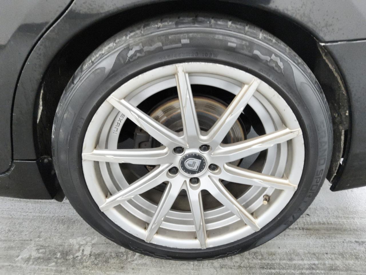 2012 Nissan Maxima 3.5 S Черный vin: 1N4AA5AP1CC810546 Damage: Left Rear Wheel, Curb Rash, > 12 Inches