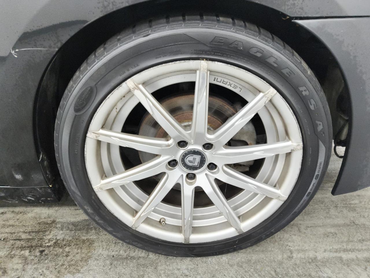 2012 Nissan Maxima 3.5 S Черный vin: 1N4AA5AP1CC810546 Damage: Right Front Wheel, Curb Rash, > 12 Inches