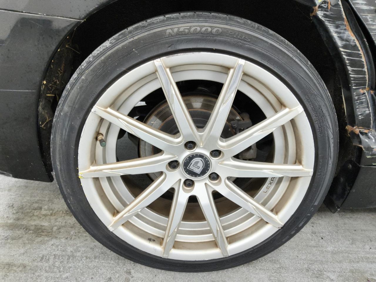 2012 Nissan Maxima 3.5 S Черный vin: 1N4AA5AP1CC810546 Damage: Right Rear Wheel, Curb Rash, > 12 Inches