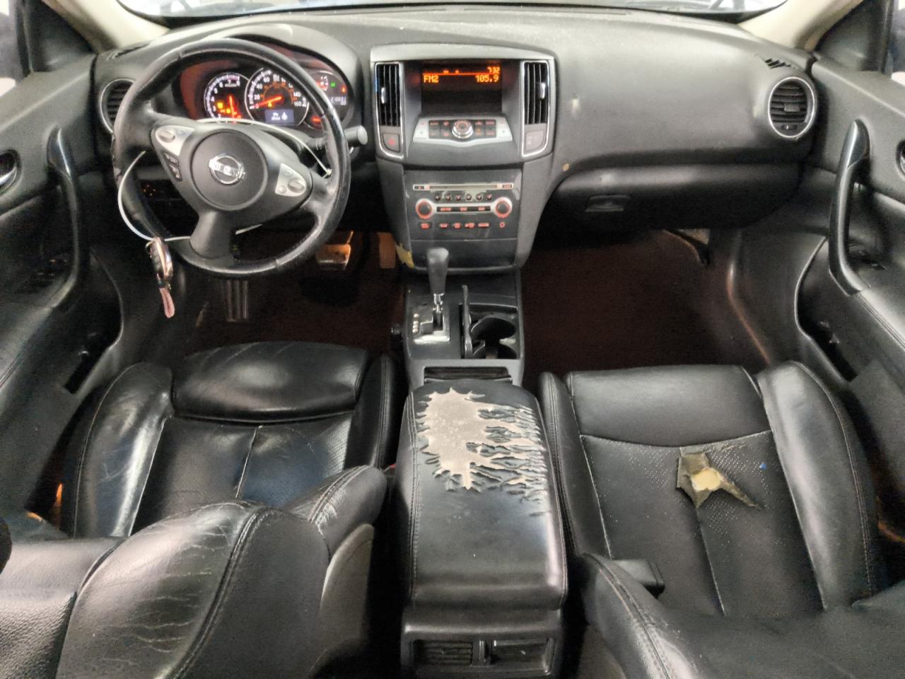 2012 Nissan Maxima 3.5 S Черный vin: 1N4AA5AP1CC810546 Damage: Right Front Seat Cushion, Torn, 6 To 7 Inches