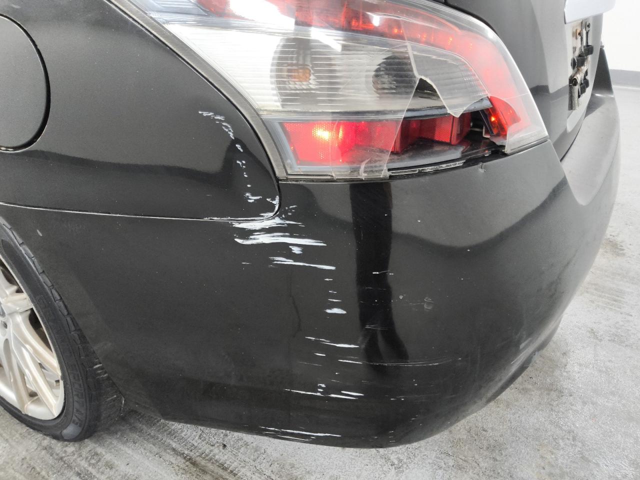 2012 Nissan Maxima 3.5 S Черный vin: 1N4AA5AP1CC810546 Damage: Rear Bumper, Gouged, 6 To 7 Inches