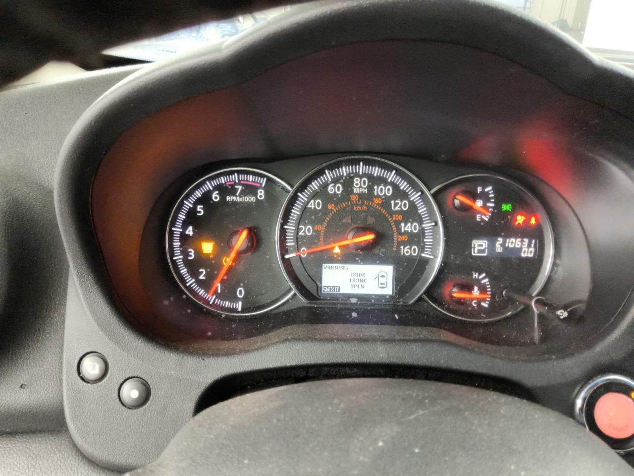 2012 Nissan Maxima 3.5 S Черный vin: 1N4AA5AP1CC810546 Damage: Warning Light - Engine, On, Unacceptable