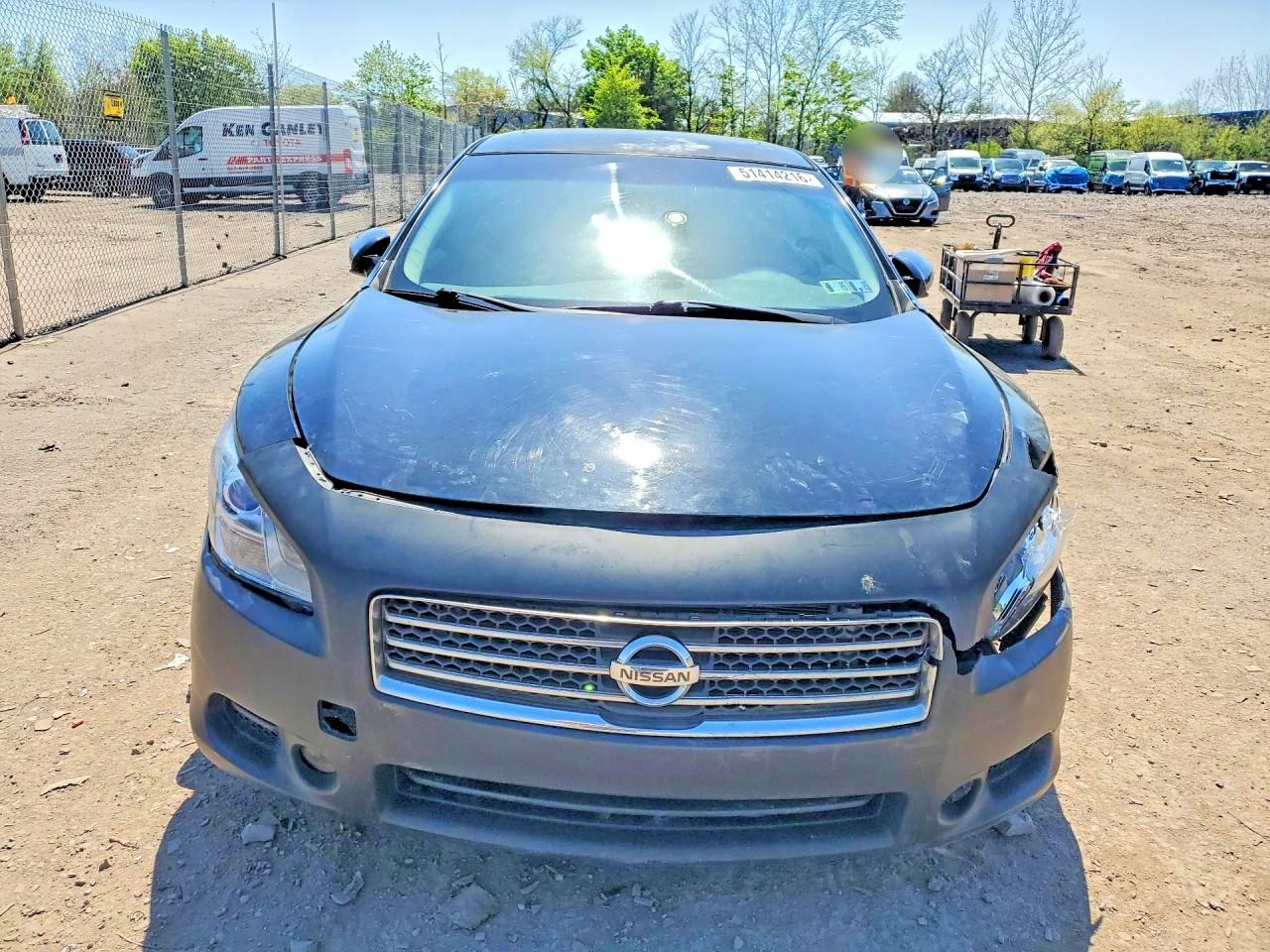 2012 Nissan Maxima 3.5 S Black vin: 1N4AA5AP1CC822373