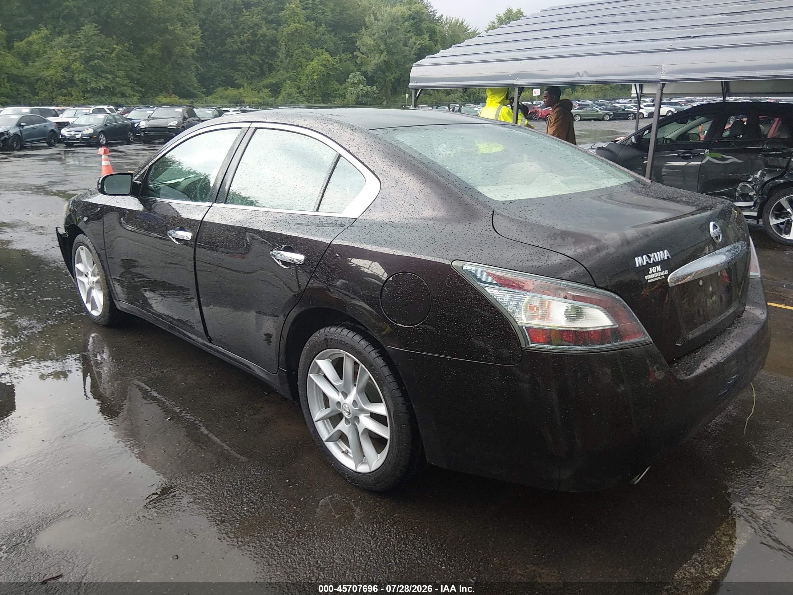 2012 Nissan Maxima 3.5 S Purple vin: 1N4AA5AP1CC824057
