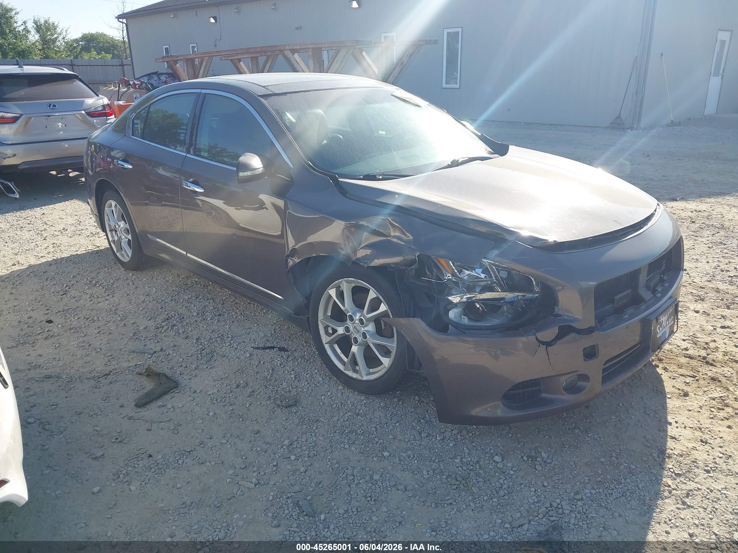 2012 Nissan Maxima 3.5 Sv Black vin: 1N4AA5AP1CC832434