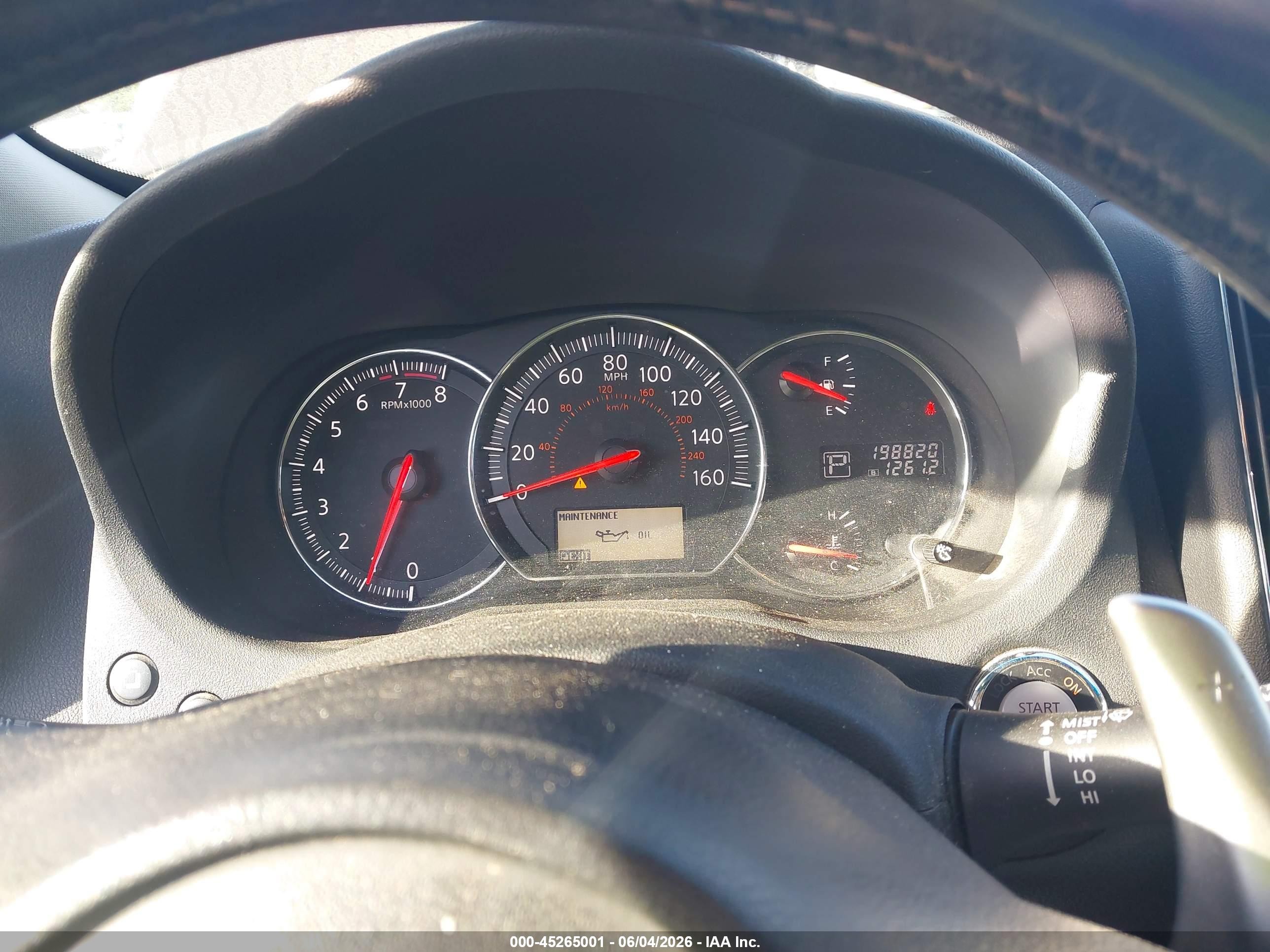 2012 Nissan Maxima 3.5 Sv Black vin: 1N4AA5AP1CC832434