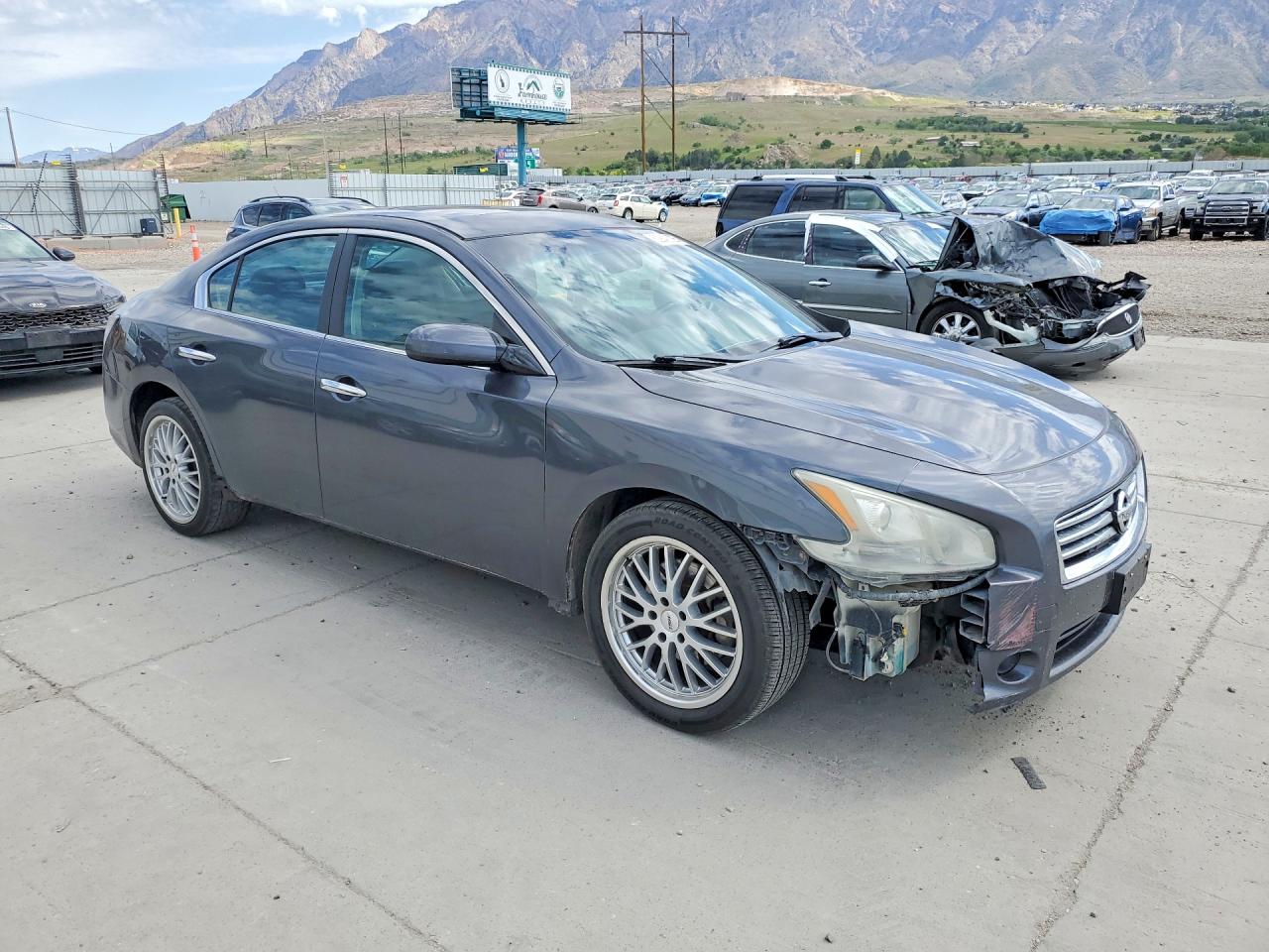 2012 Nissan Maxima 3.5 S Gray vin: 1N4AA5AP1CC838122