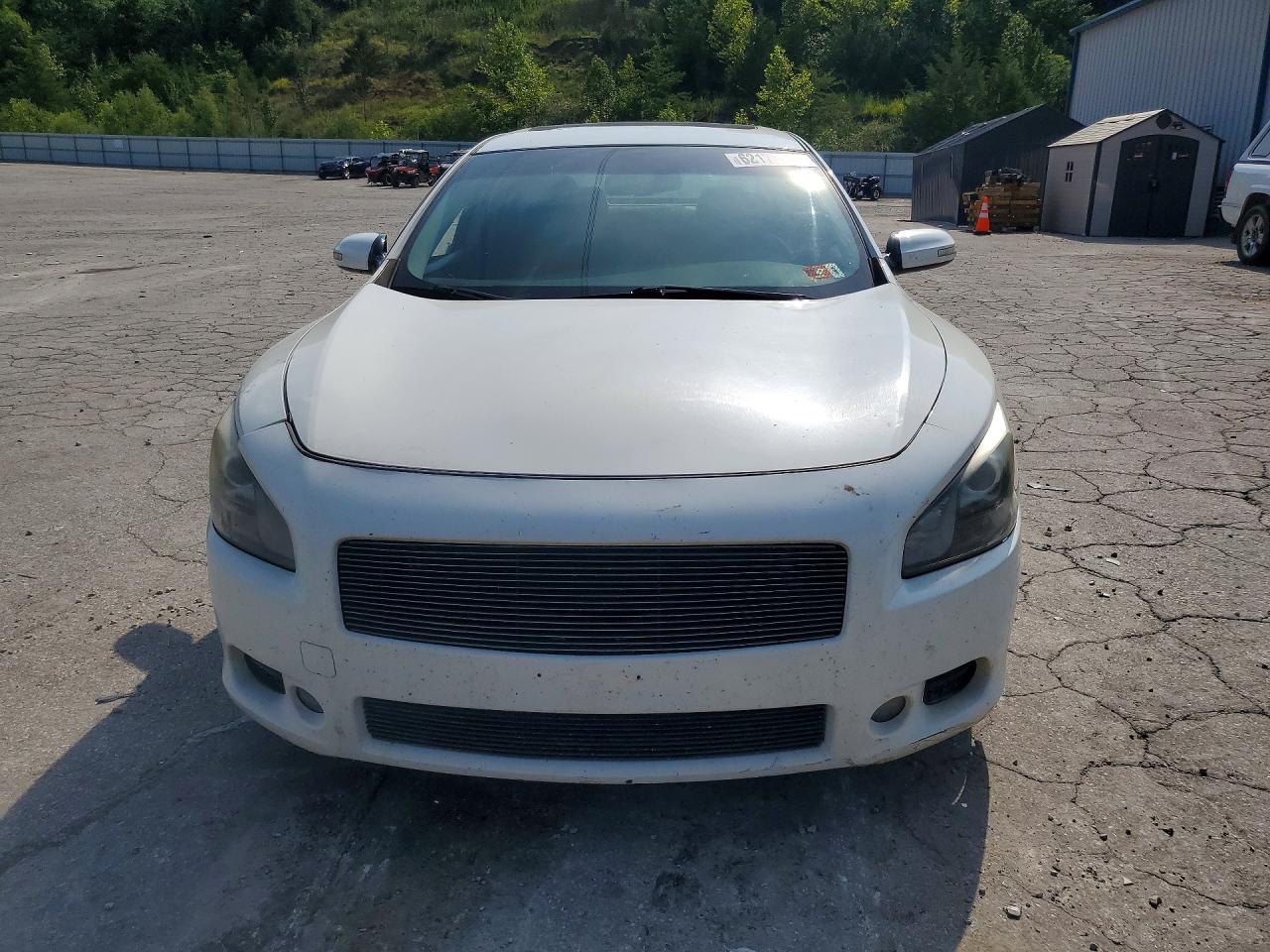 2012 Nissan Maxima 3.5 S White vin: 1N4AA5AP1CC840260