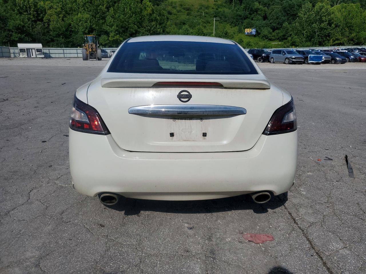 2012 Nissan Maxima 3.5 S White vin: 1N4AA5AP1CC840260