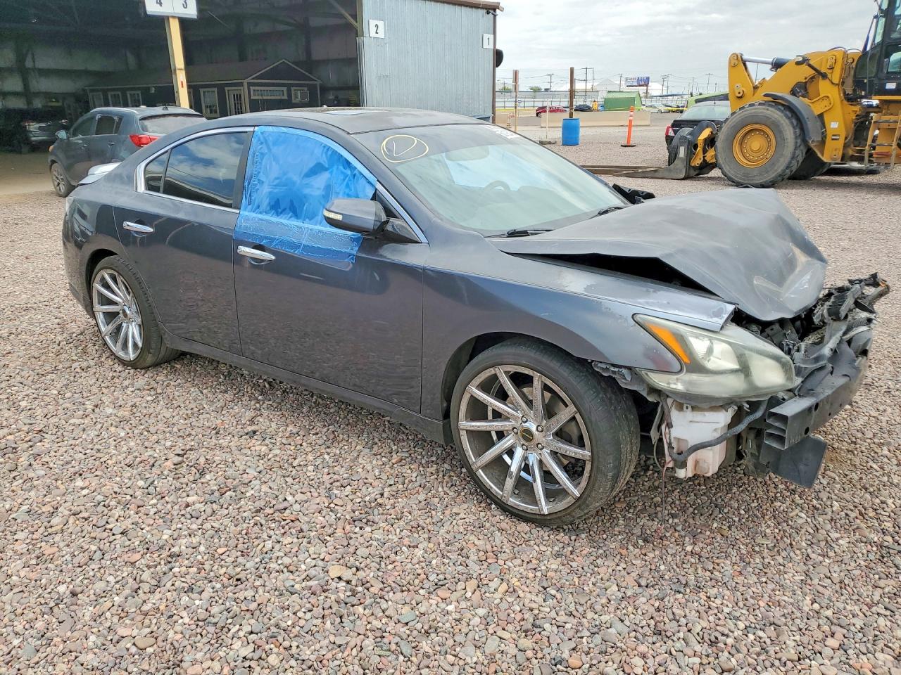 2012 Nissan Maxima S/sv Gray vin: 1N4AA5AP1CC842896