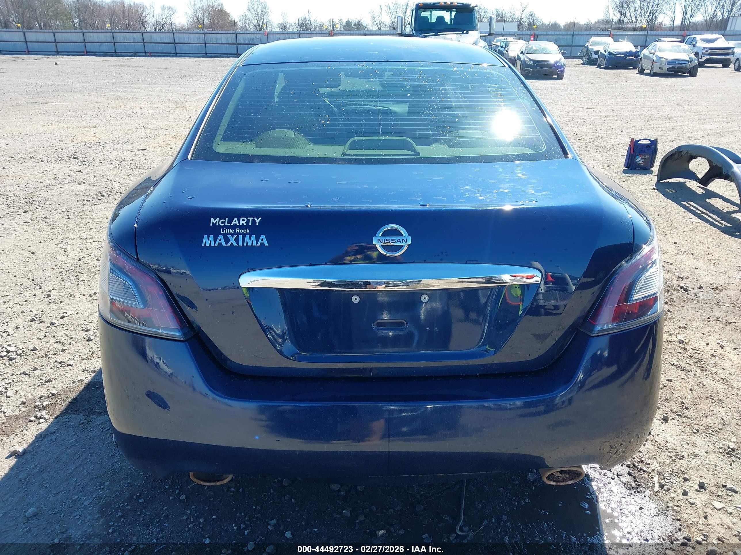 2012 Nissan Maxima 3.5 S Black vin: 1N4AA5AP1CC854482