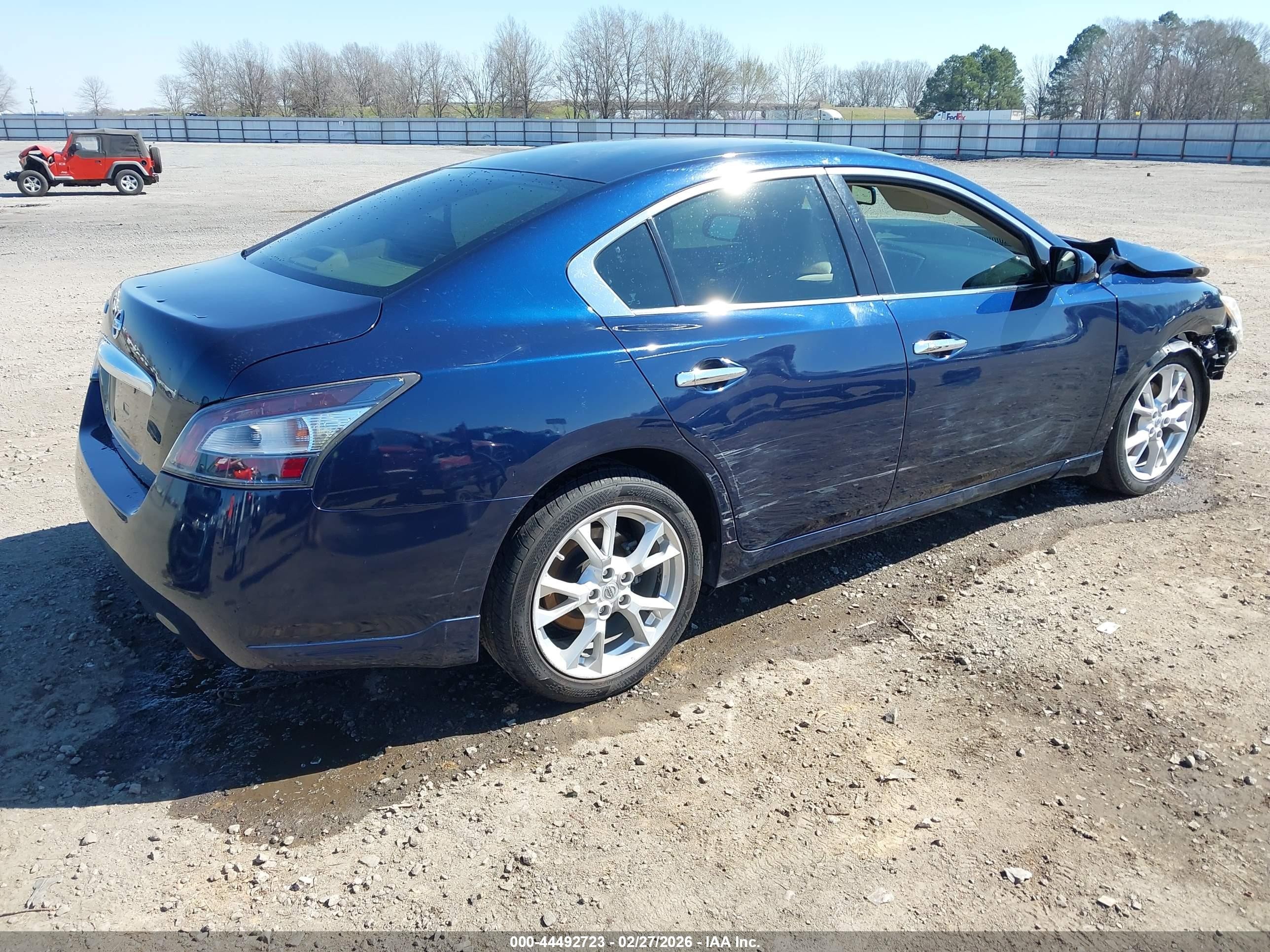 2012 Nissan Maxima 3.5 S Black vin: 1N4AA5AP1CC854482