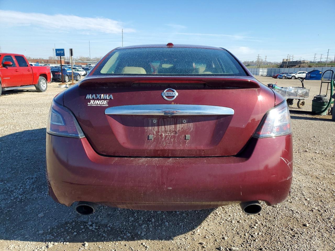 2012 Nissan Maxima 3.5 S Maroon vin: 1N4AA5AP1CC859990