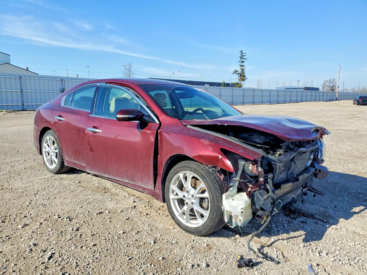 2012 Nissan Maxima 3.5 S Maroon vin: 1N4AA5AP1CC859990