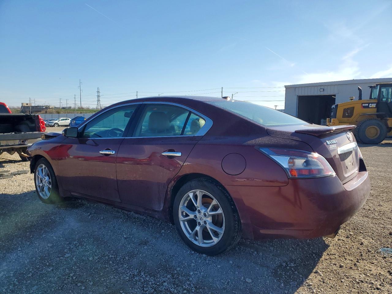 2012 Nissan Maxima 3.5 S Maroon vin: 1N4AA5AP1CC859990