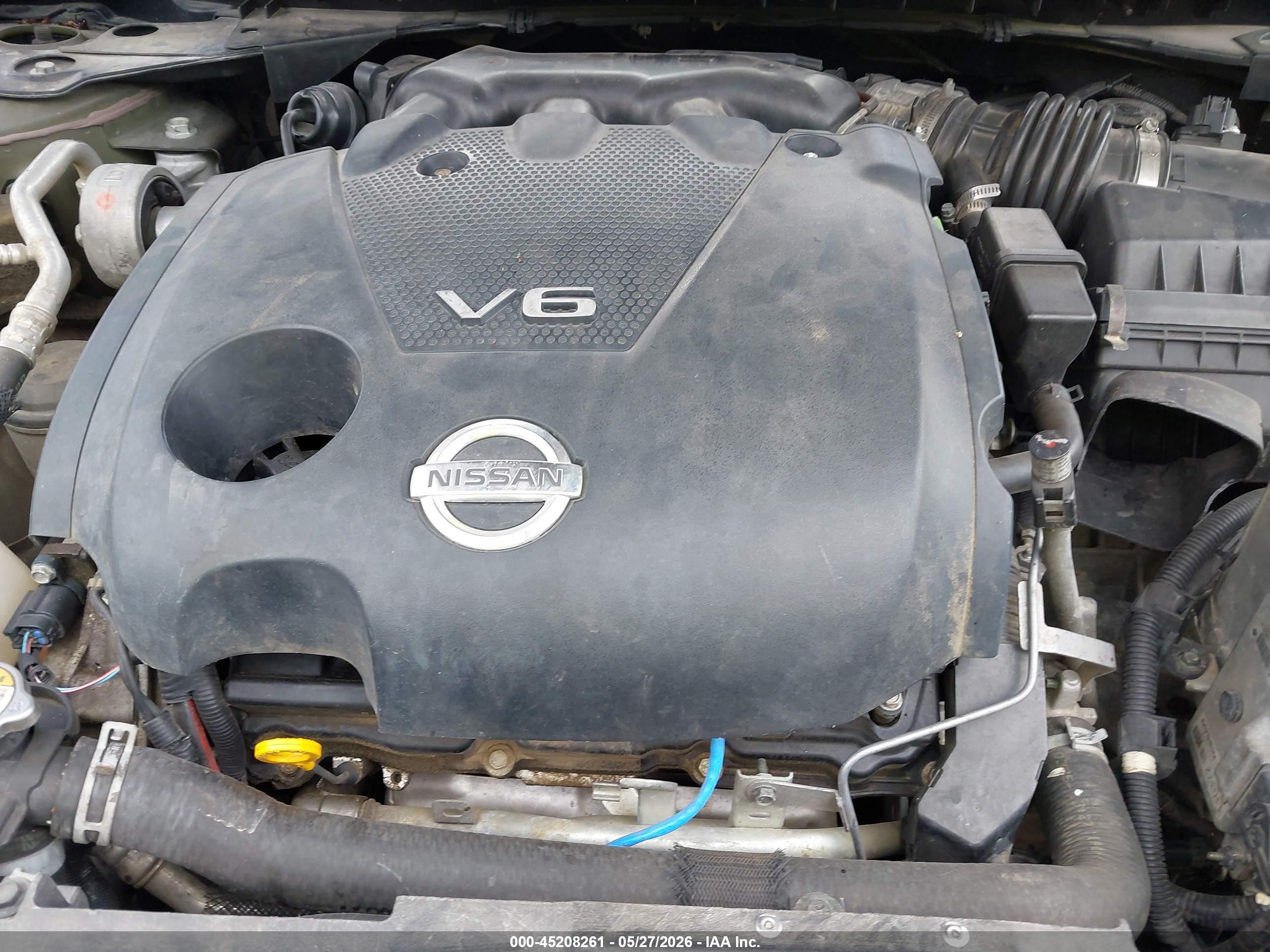 2012 Nissan Maxima 3.5 S Black vin: 1N4AA5AP1CC861819