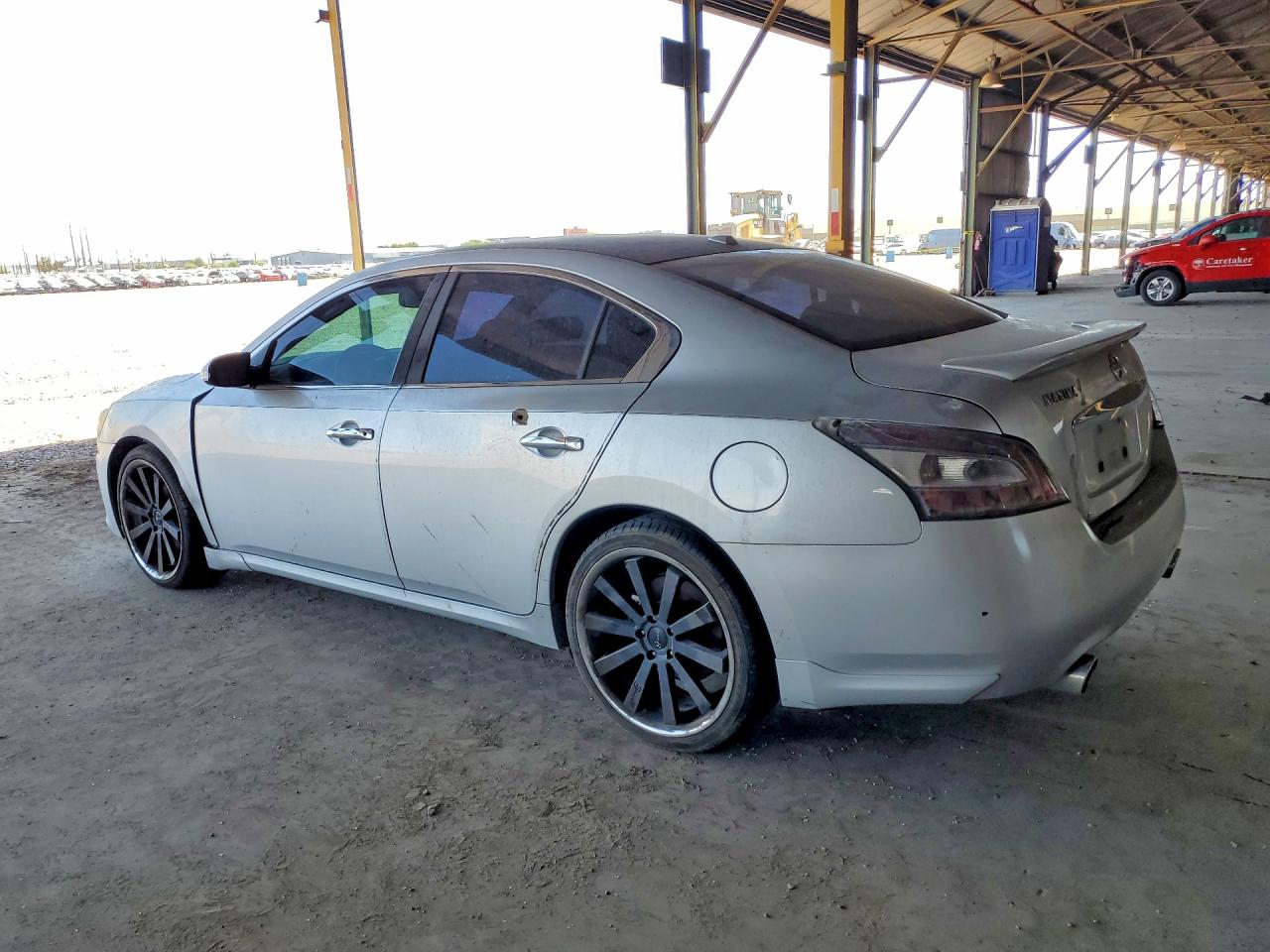 2012 Nissan Maxima 3.5 S Silver vin: 1N4AA5AP1CC867572