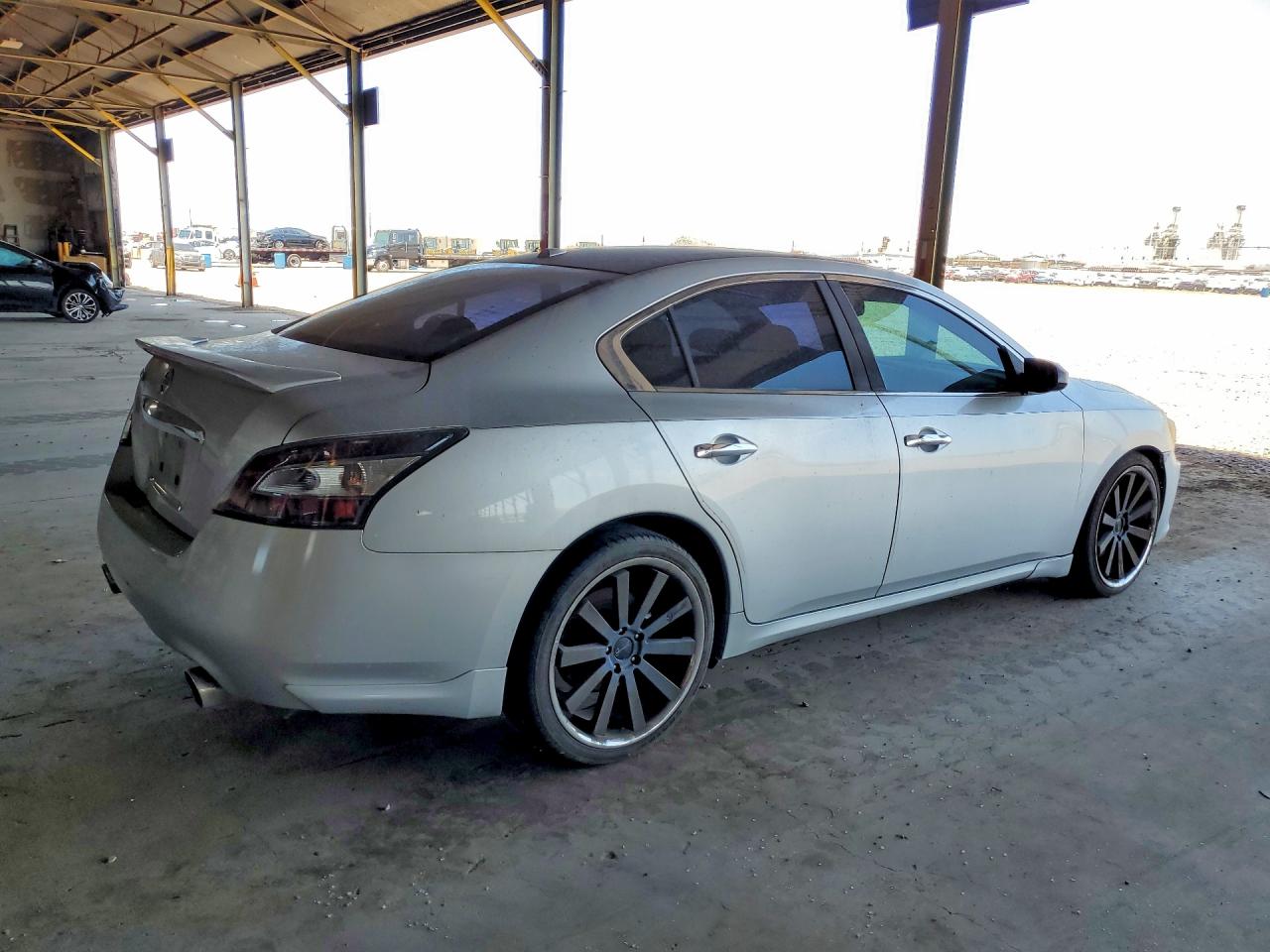 2012 Nissan Maxima 3.5 S Silver vin: 1N4AA5AP1CC867572