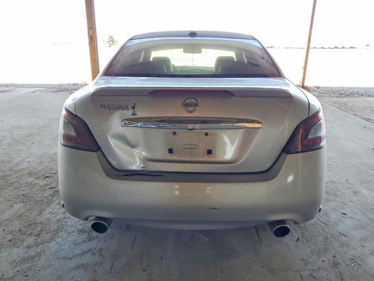 2012 Nissan Maxima 3.5 S Silver vin: 1N4AA5AP1CC867572