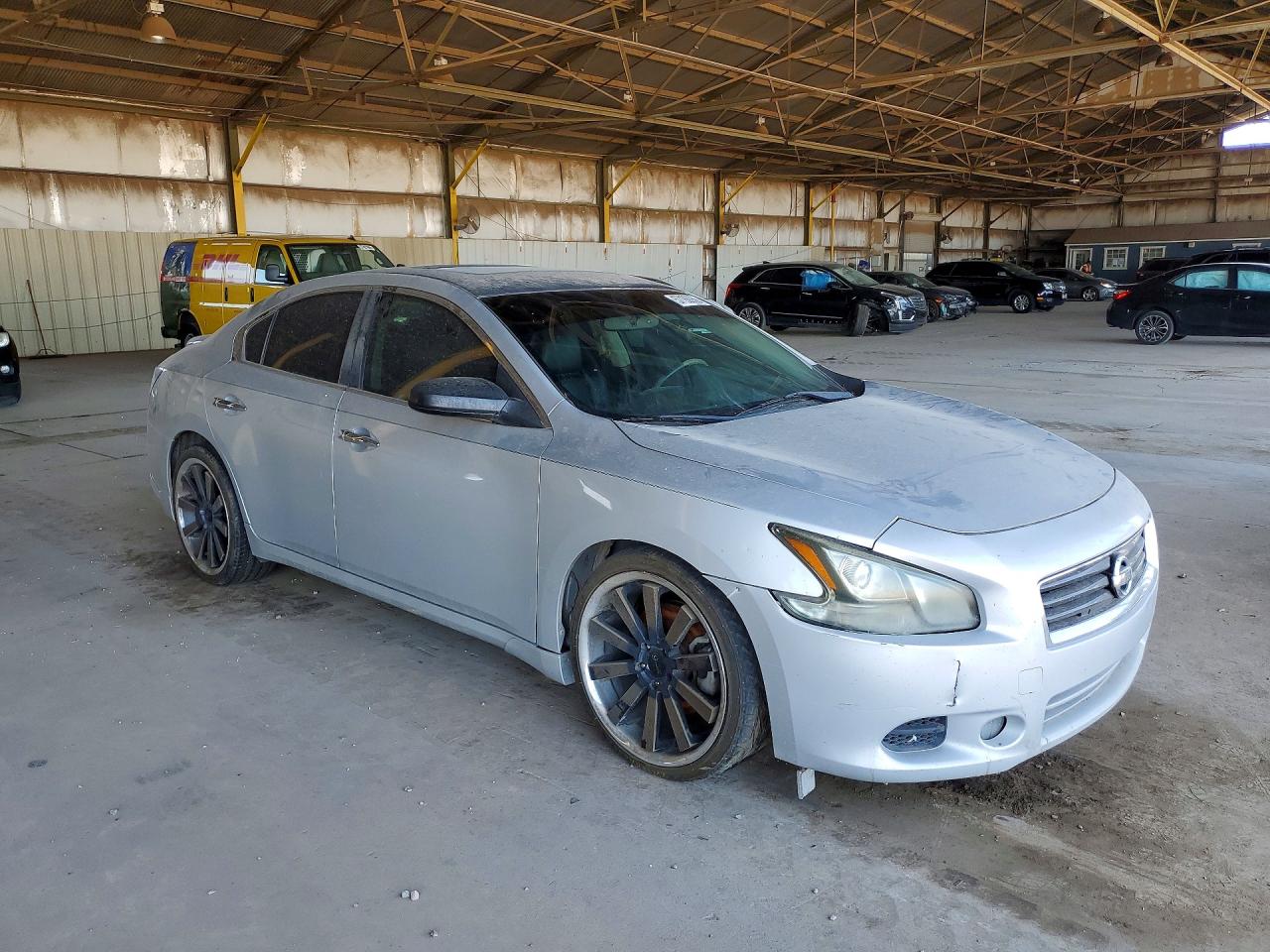 2012 Nissan Maxima 3.5 S Silver vin: 1N4AA5AP1CC867572