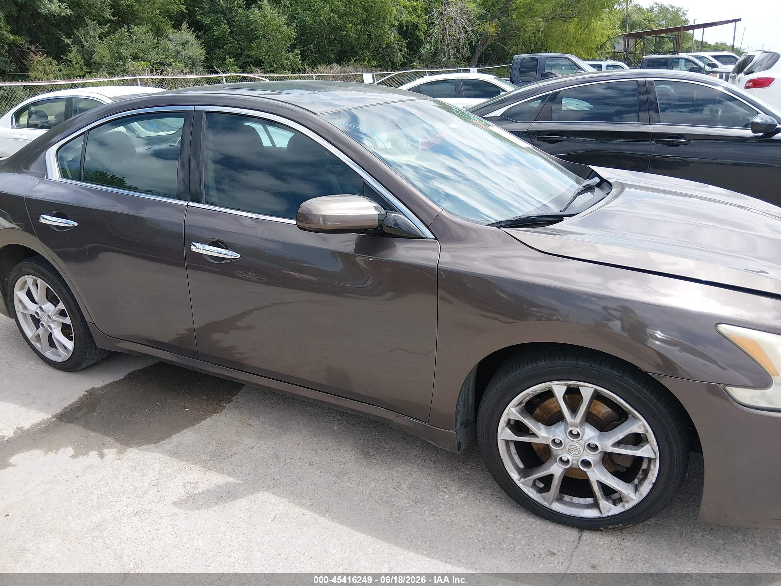 2012 Nissan Maxima 3.5 S Brown vin: 1N4AA5AP1CC868740