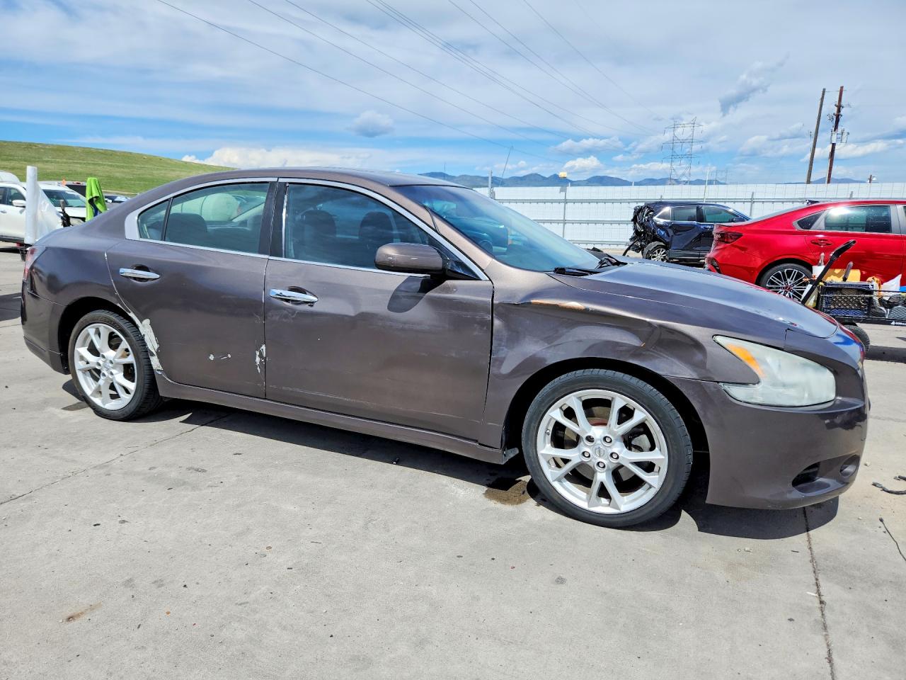2013 Nissan Maxima 3.5 S Brown vin: 1N4AA5AP1DC803095
