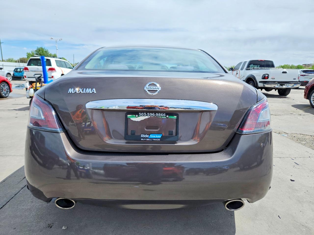 2013 Nissan Maxima 3.5 S Brown vin: 1N4AA5AP1DC803095