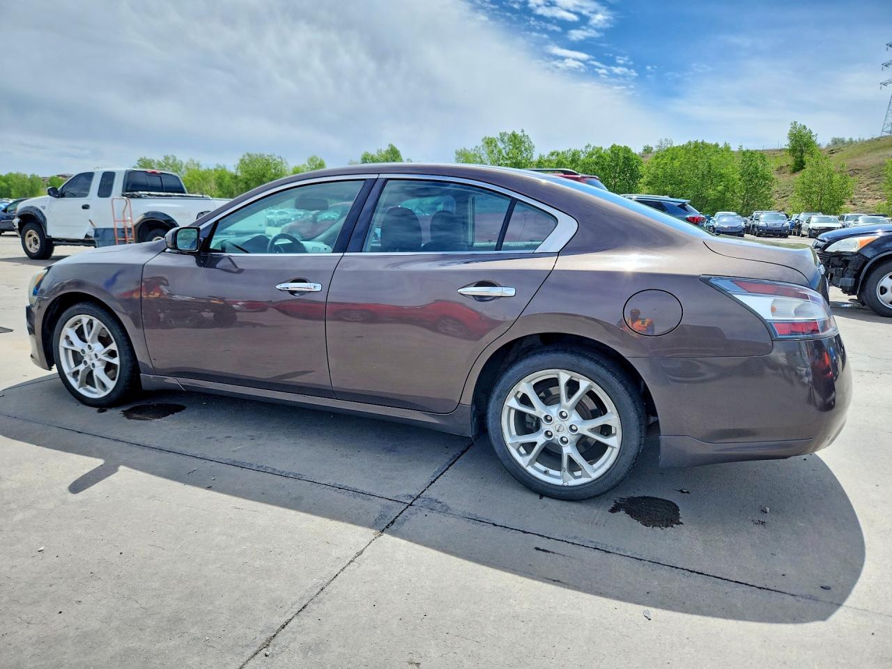 2013 Nissan Maxima 3.5 S Brown vin: 1N4AA5AP1DC803095