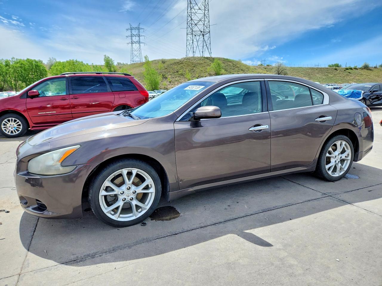2013 Nissan Maxima 3.5 S Brown vin: 1N4AA5AP1DC803095