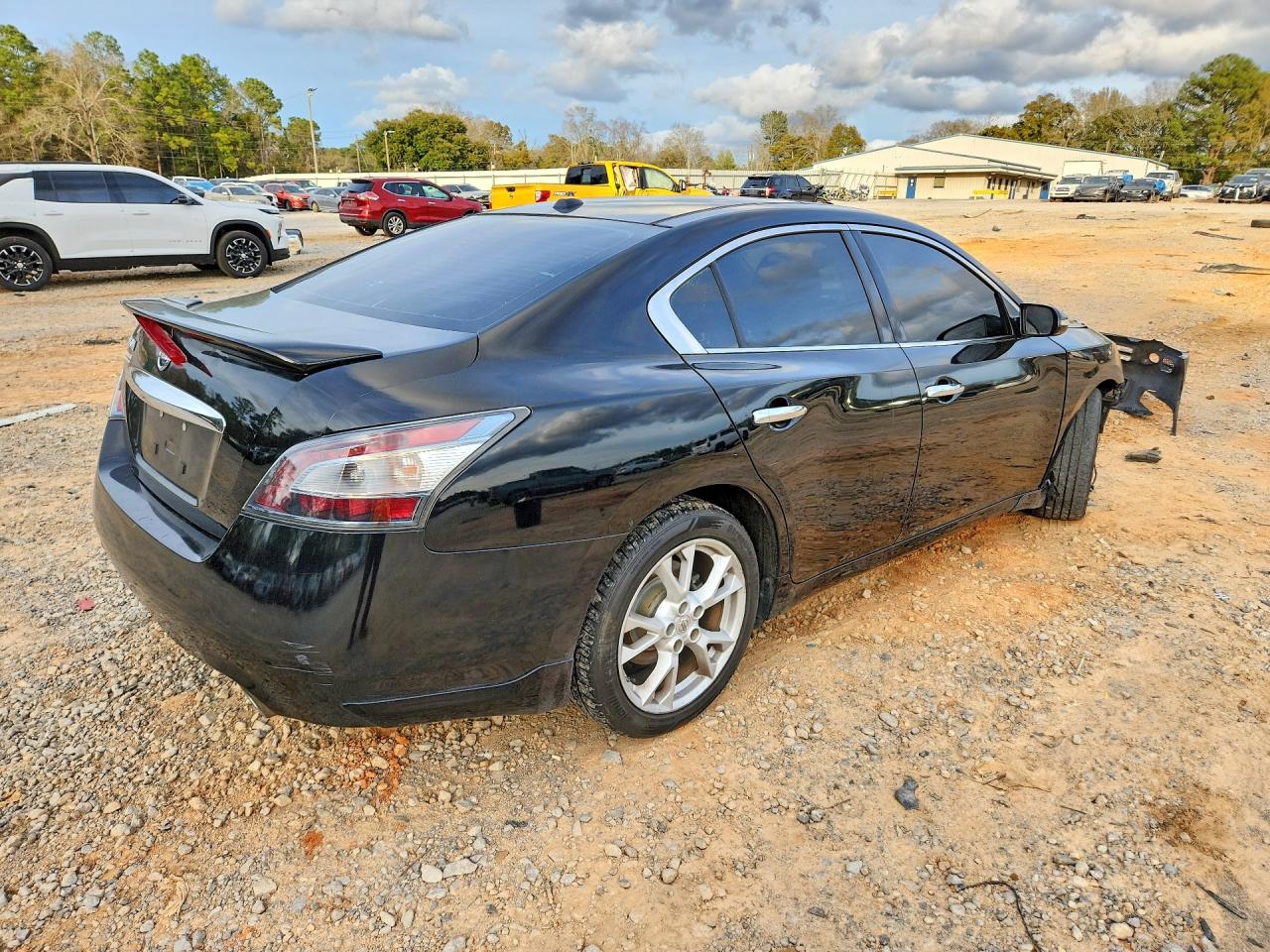 2013 Nissan Maxima S Black vin: 1N4AA5AP1DC809589