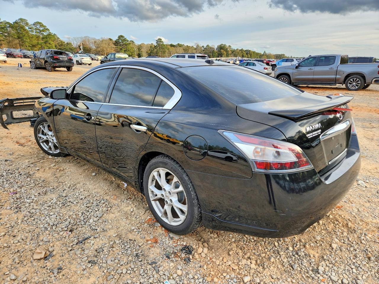 2013 Nissan Maxima S Black vin: 1N4AA5AP1DC809589