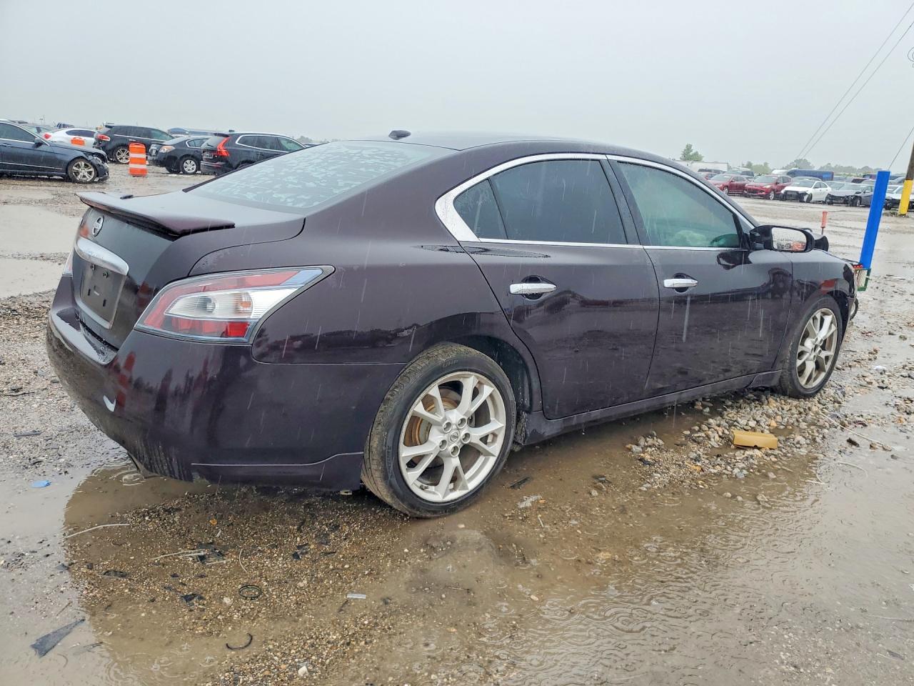 2013 Nissan Maxima 3.5 S Burgundy vin: 1N4AA5AP1DC810452