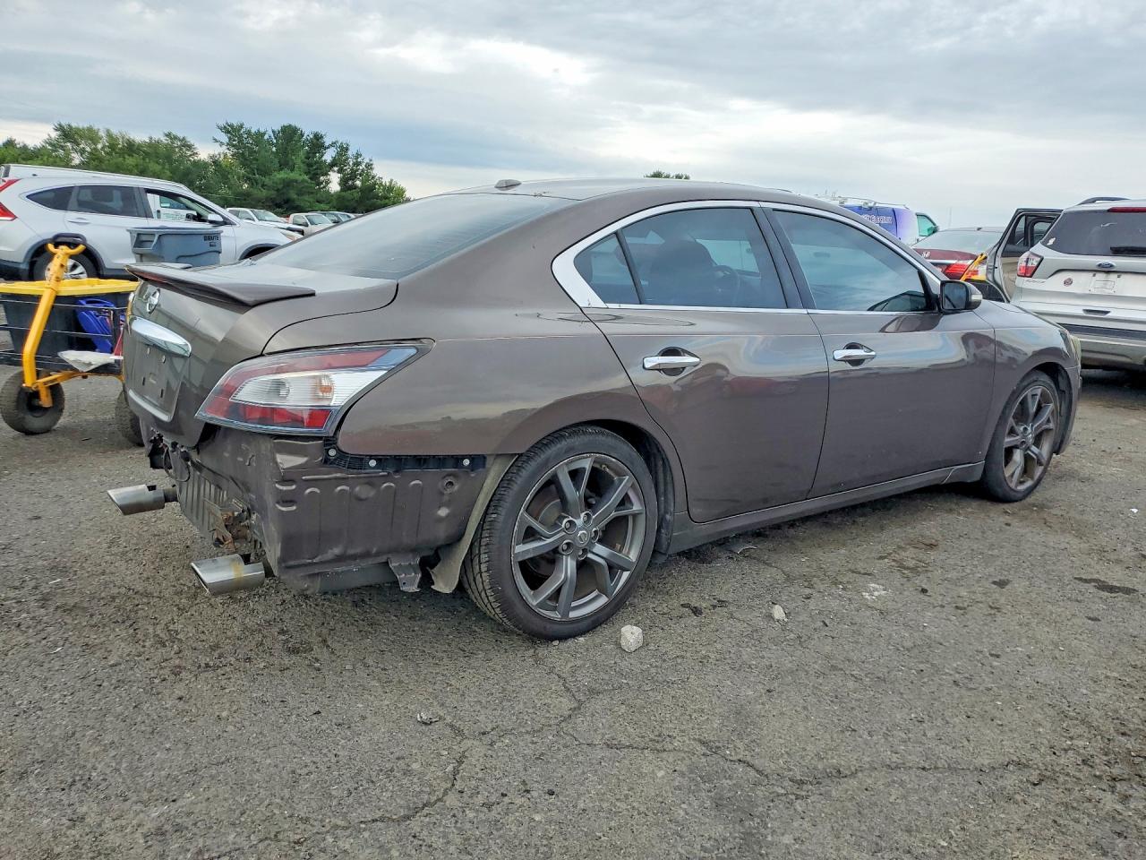 2013 Nissan Maxima 3.5 S Brown vin: 1N4AA5AP1DC816106