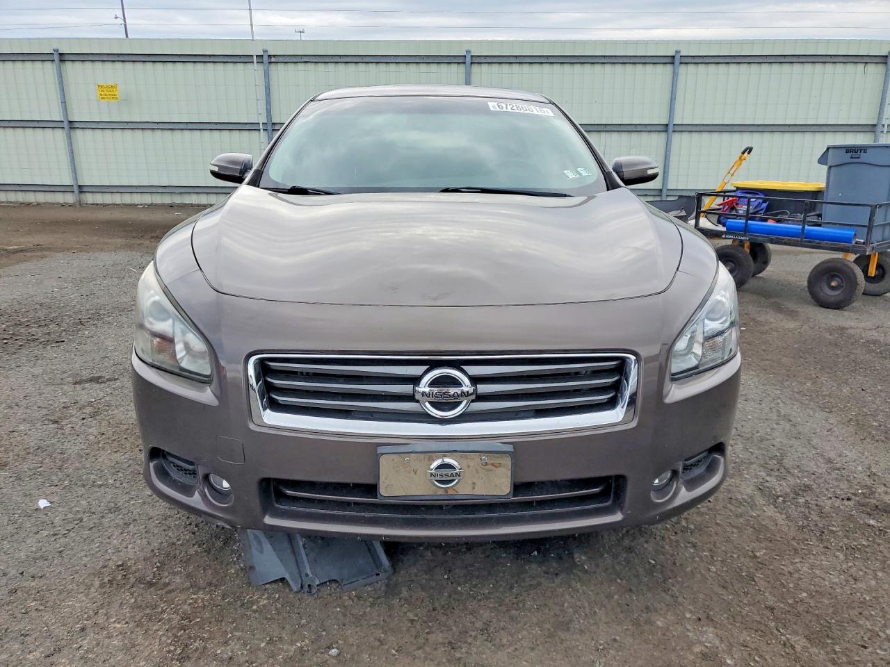 2013 Nissan Maxima 3.5 S Brown vin: 1N4AA5AP1DC816106
