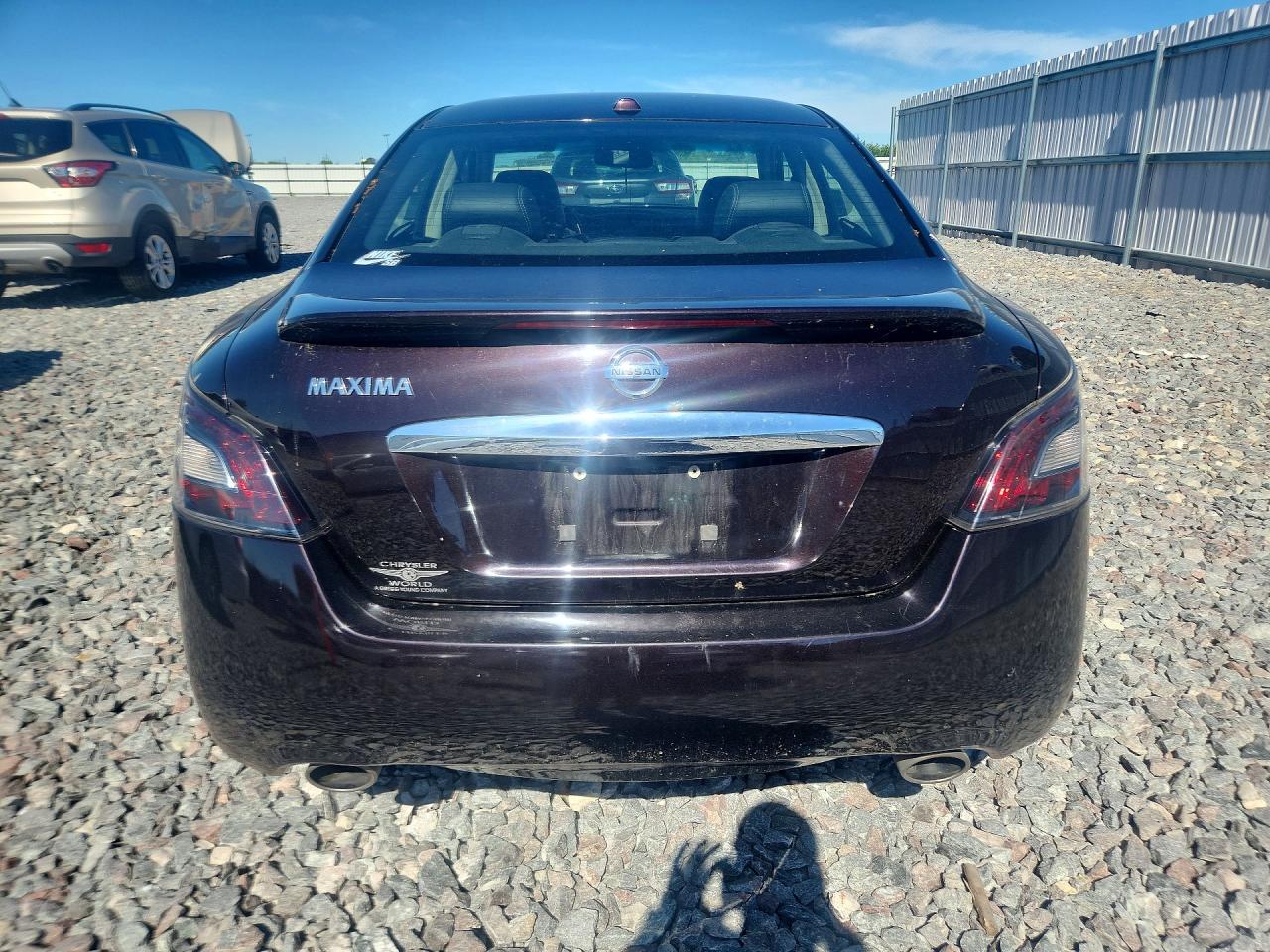2013 Nissan Maxima 3.5 S Burgundy vin: 1N4AA5AP1DC816865