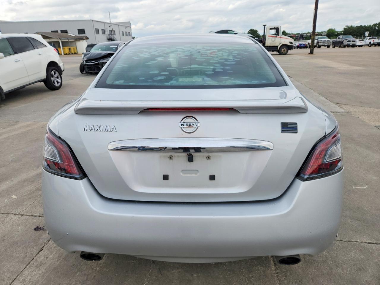 2013 Nissan Maxima 3.5 S Серебряный vin: 1N4AA5AP1DC821533