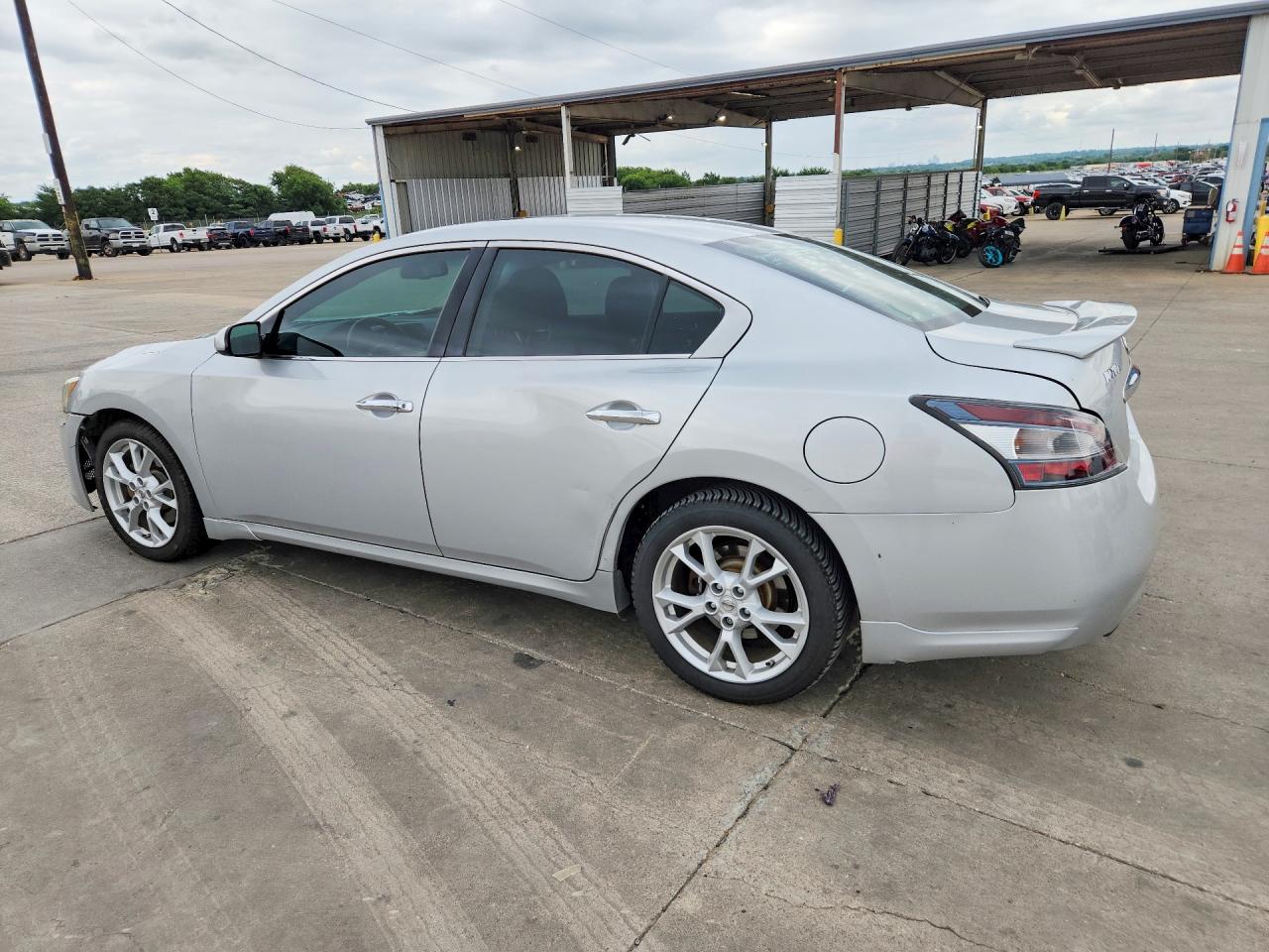 2013 Nissan Maxima 3.5 S Серебряный vin: 1N4AA5AP1DC821533