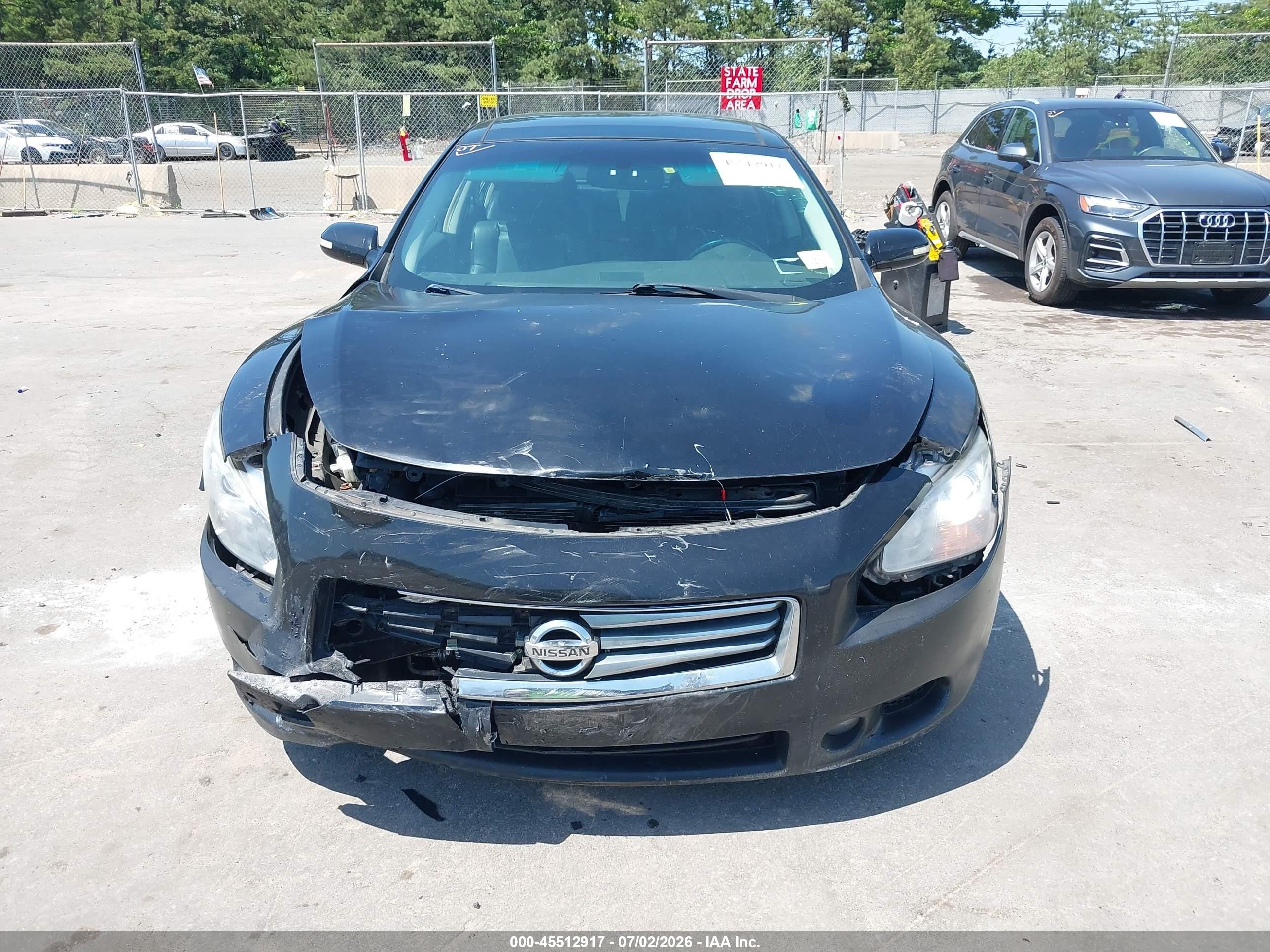 2013 Nissan Maxima 3.5 Sv Black vin: 1N4AA5AP1DC841751