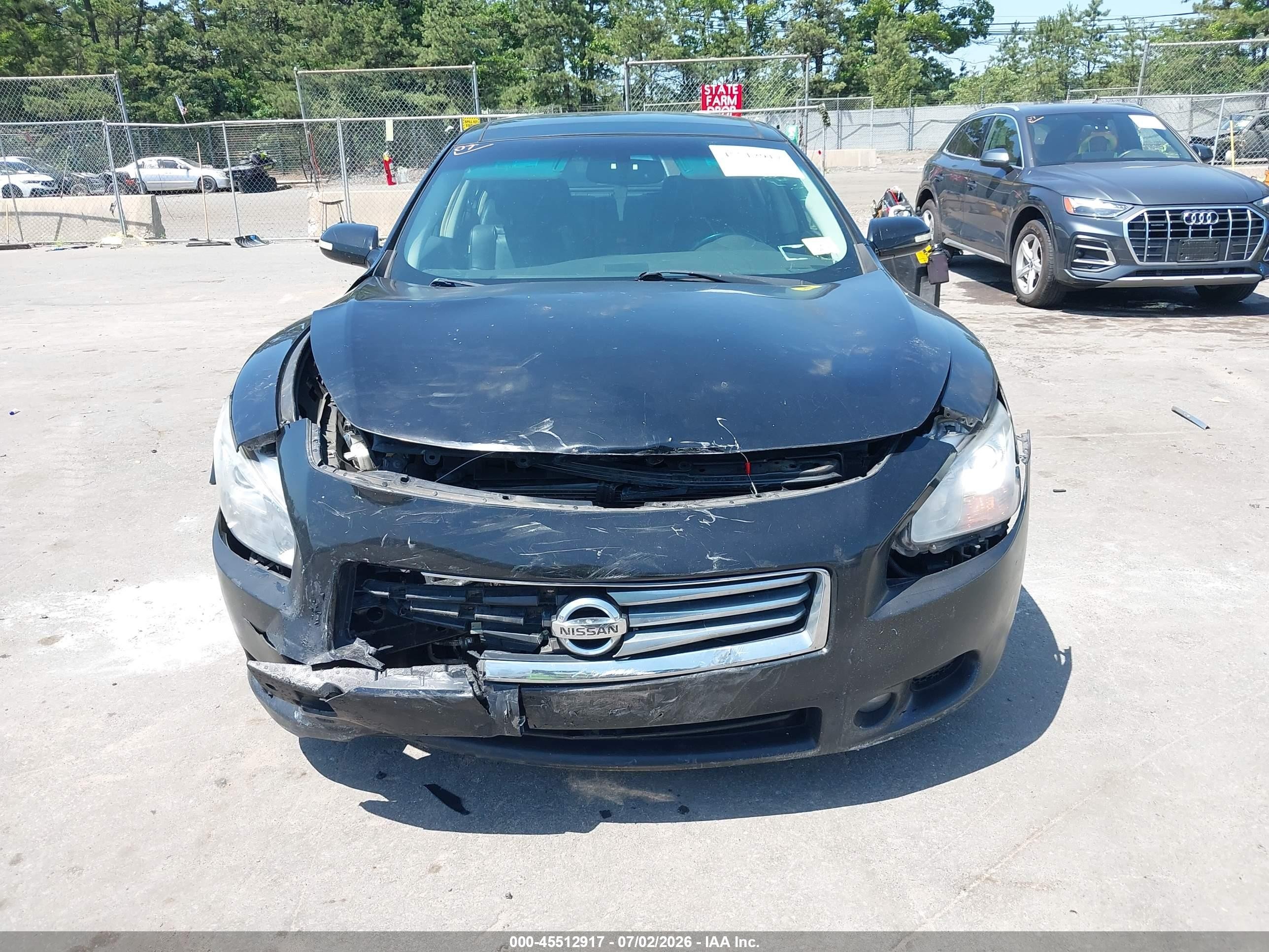 2013 Nissan Maxima 3.5 Sv Black vin: 1N4AA5AP1DC841751