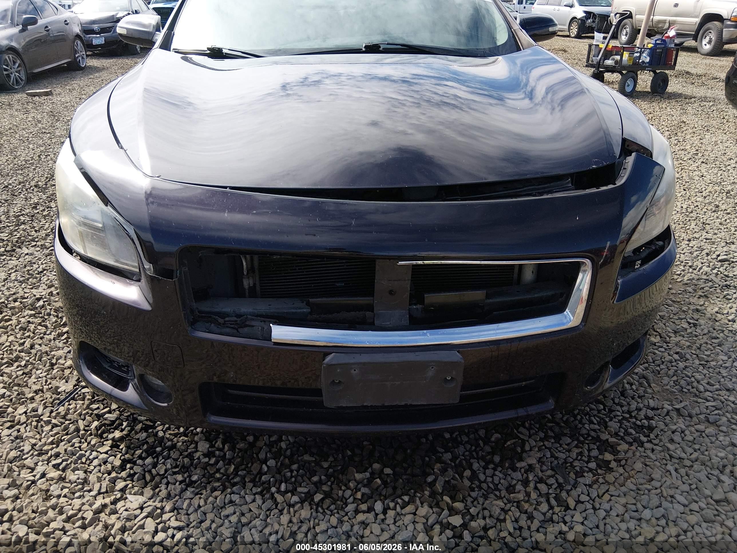 2013 Nissan Maxima 3.5 Sv Burgundy vin: 1N4AA5AP1DC842446