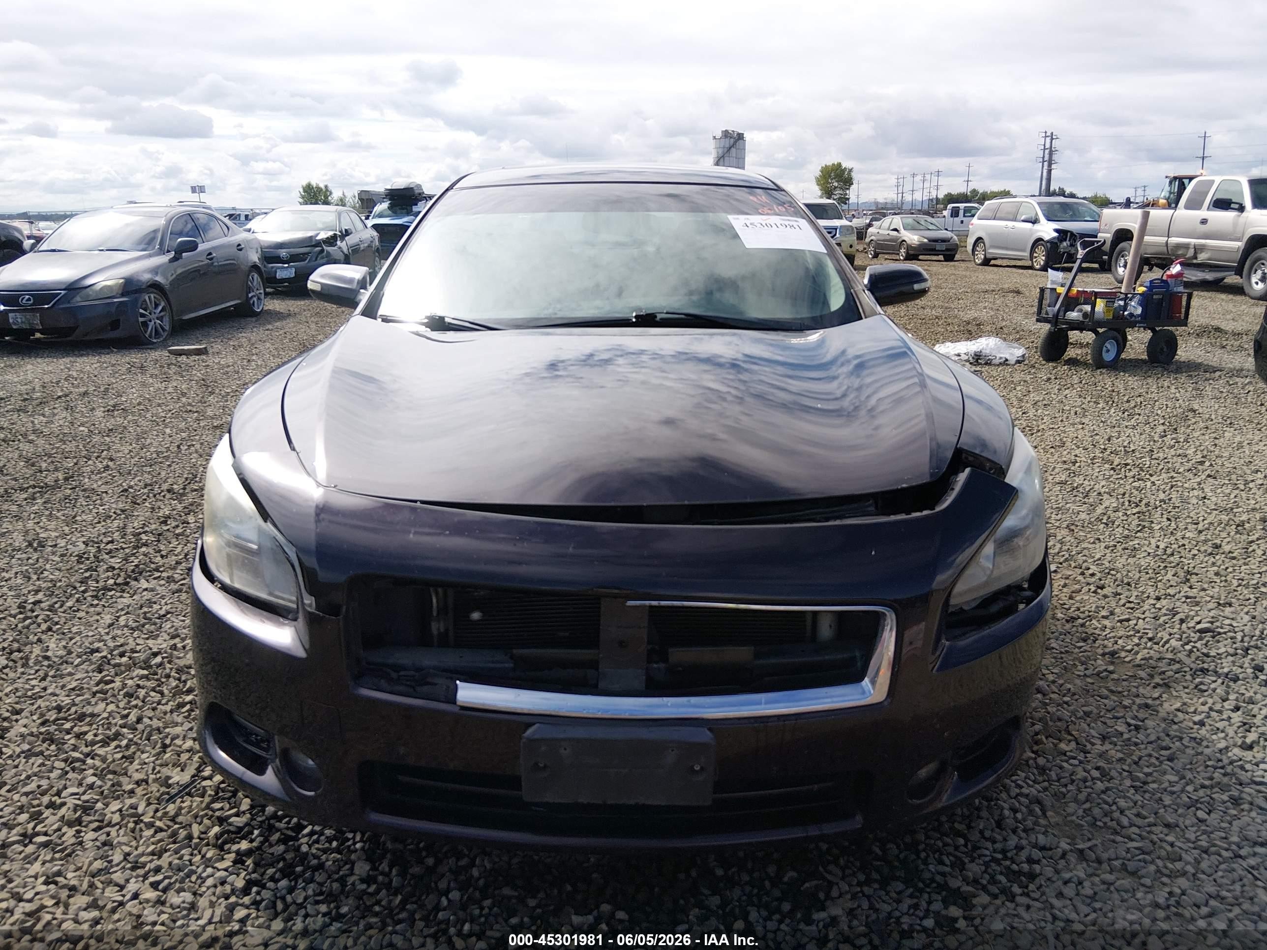 2013 Nissan Maxima 3.5 Sv Burgundy vin: 1N4AA5AP1DC842446