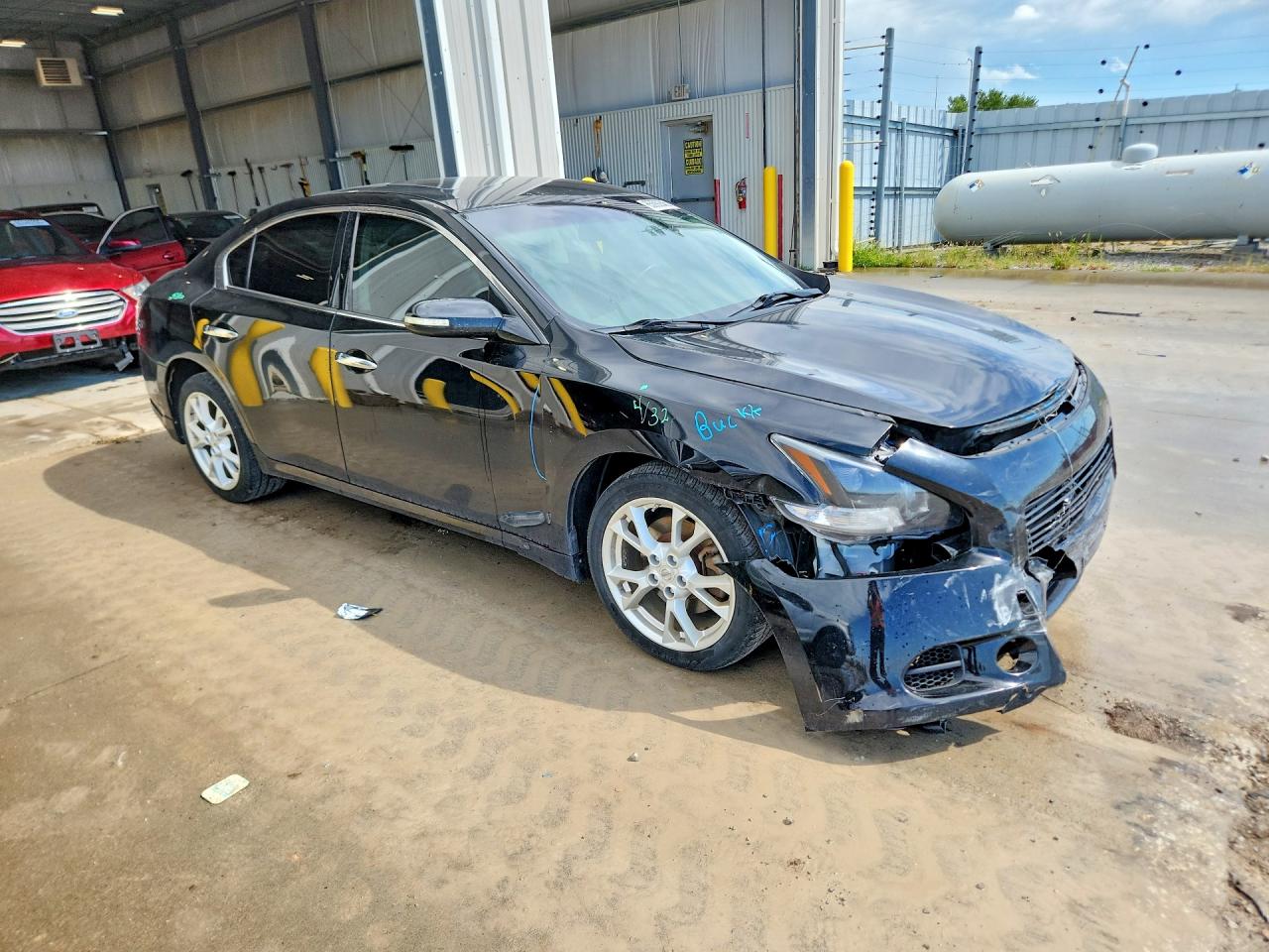 2013 Nissan Maxima 3.5 S Black vin: 1N4AA5AP1DC842849